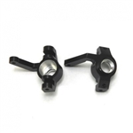 STRC CNC Machined Aluminum Front Steering Knuckles for Yeti EXO buggy (Black)