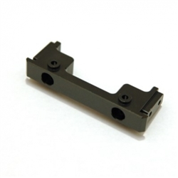 STRC Aluminum Front Bumper mount for Element Enduro - Gun Metal