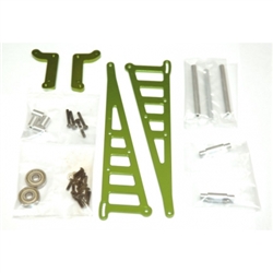 STRC Aluminum Wheelie Bar Kit for Associated DR10 - Green