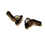 STRC Aluminum Steering Knuckles for Associated DR10 - Black (2)
