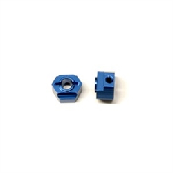 STRC Aluminum Rear Hex Adapter for Associated DR10 - Blue (2)