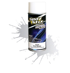 Spaz Stix Silver Metallic Hard Anodized Candy Backer / Base-coat Aerosol Paint 3.5oz