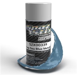 Spaz Stix Deep Sea Blue Metallic Aerosol Paint 3.5oz