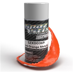 Spaz Stix Dark Orange Metallic Aerosol Paint 3.5oz