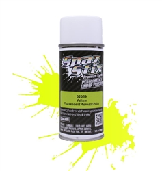 Spaz Stix Yellow Fluorescent Aerosol Paint 3.5oz
