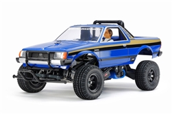 Tamiya RC Subaru Brat 1/10 Scale Kit - Blue Edition