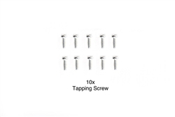 Tamiya RC 3 x 10mm Tap Screw (10)