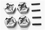 Tamiya RC Pin Type Wheel Adapter Set - U53056