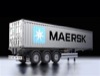 Tamiya RC 40ft Maersk 1/14 Scale Container Trailer Kit