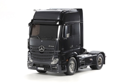 Tamiya RC 1/14 Mercedes-Benz Actros 1851 GigaSpace Semi Truck Kit - Black Edition