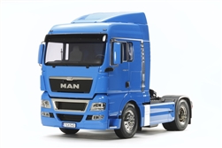 Tamiya RC MAN TGX 18.540 4x2 XLX 1/14 Scale Semi Truck Kit - French Blue Edition