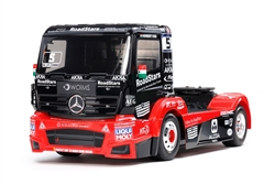 Tamiya RC TT-01 Type E 1/14 Scale Kit with Tankpool24 Mercedes Actros Body