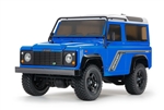 Tamiya RC CC-02S 1/10 Scale Kit with 1990 Land Rover Defender 90 Body
