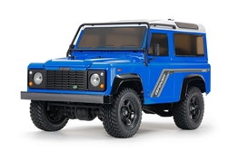 Tamiya RC CC-02 1/10 Scale Kit with 1990 Land Rover Defender 90 Body