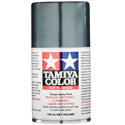 Tamiya Lacquer TS-100 Bright Gun Metal 100ml Spray