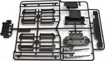 Tamiya RC Tundra W parts Wipers, Roof Rack Parts