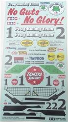 Tamiya RC Frog Sticker 58354