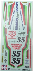 Tamiya RC Grass Hopper Sticker 58346