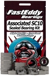 Fast Eddy Bearings Associated SC10 2WD Sealed Bearing Kit