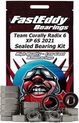 Fast Eddy Bearings Team Corally Radix 6 XP 6S Sealed Bearing Kit