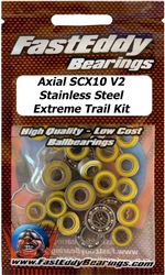 Fast Eddy Bearings Axial SCX-10 II SS EXTREME Bearing Kit