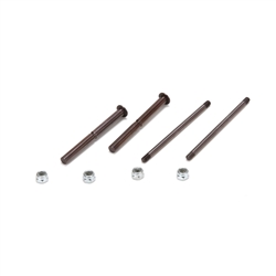 Team Losi Racing Front Hinge/King Pin Set (4): 22, 2.0, T, SCT