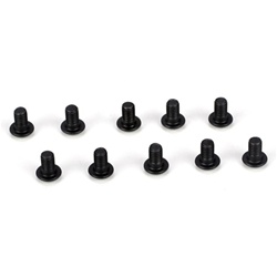 Team Losi Racing Button Head Screws, M3 x 5mm (10)