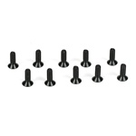 Team Losi Racing Flathead Screws, M2 x 6mm (10)