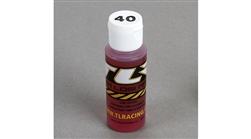 Team Losi Racing Silicone Shock Oil (40wt, 2oz)