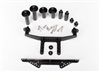 Traxxas Body Mount Front & Rear Body Post and Hardware (Black)