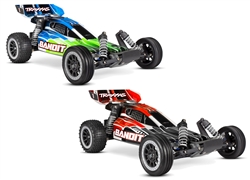 Traxxas 1/10 Bandit 2WD Buggy RTR with Battery and USB-C Charger - Assorted Colors