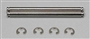 Traxxas Chrome Suspension Pin w/Clip 44mm (2)