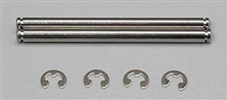 Traxxas Chrome Suspension Pin w/Clip 44mm (2)