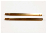 Traxxas Shock shafts hardened steel titanium nitride coated (xx-long) (2)