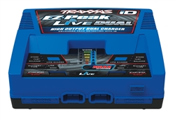 Traxxas EZ-Peak Live Dual 200W NiMH/LiPo AC Charger w/iD Auto