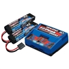 Traxxas 2S Completer Pack with (2) 2S 7.4V 7600mAh LiPo Batteries and (1) EZ-Peak Dual Charger