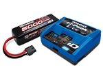 Traxxas 4S Completer Pack with (1) 4S 14.8V 5000mAh LiPo Battery and (1) EZ-Peak Charger