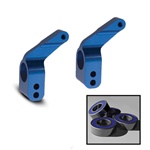 Traxxas Aluminum Rear Stub Axle Housing Blue Slash Rustler Stampede