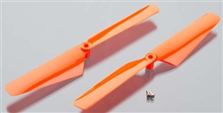 Traxxas LaTrax Rotor Blade Set Orange Alias (2)