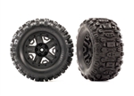 Traxxas 2.8" Sledgehammer Tires & Wheels, assembled, glued (2)