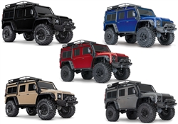 Traxxas TRX-4 RTR with Land Rover Defender Body - Assorted Colors