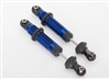 Traxxas Shocks GTS blue aluminum (assembled with spring retainers) (2) TRX-4
