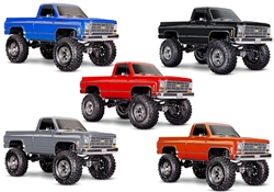 Traxxas TRX-4 High Trail RTR with 1979 Chevy K10 Cheyenne Body - Assorted Colors