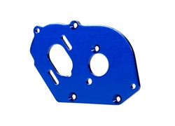 Traxxas Motor Plate, Blue Anodized