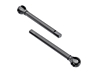 Traxxas Axle shafts, front, outer (2), TRX-4M