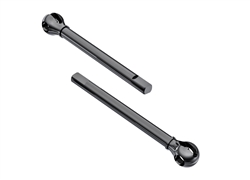 Traxxas Axle shafts, front, outer (2), TRX-4m