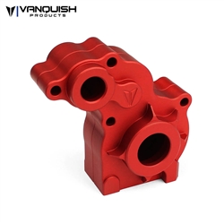 Vanquish Products SCX10 Aluminum Transmission Housing Red Anodized