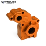 Vanquish Products SCX10 Aluminum Transmission Housing Orange Anodized