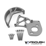 Vanquish Products VS4-10 Motor Mount / Gear Guard Grey Anodized