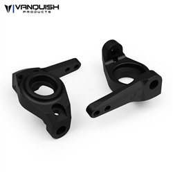 Vanquish Products Axial SCX10 8 Degree Knuckles Black Anodized